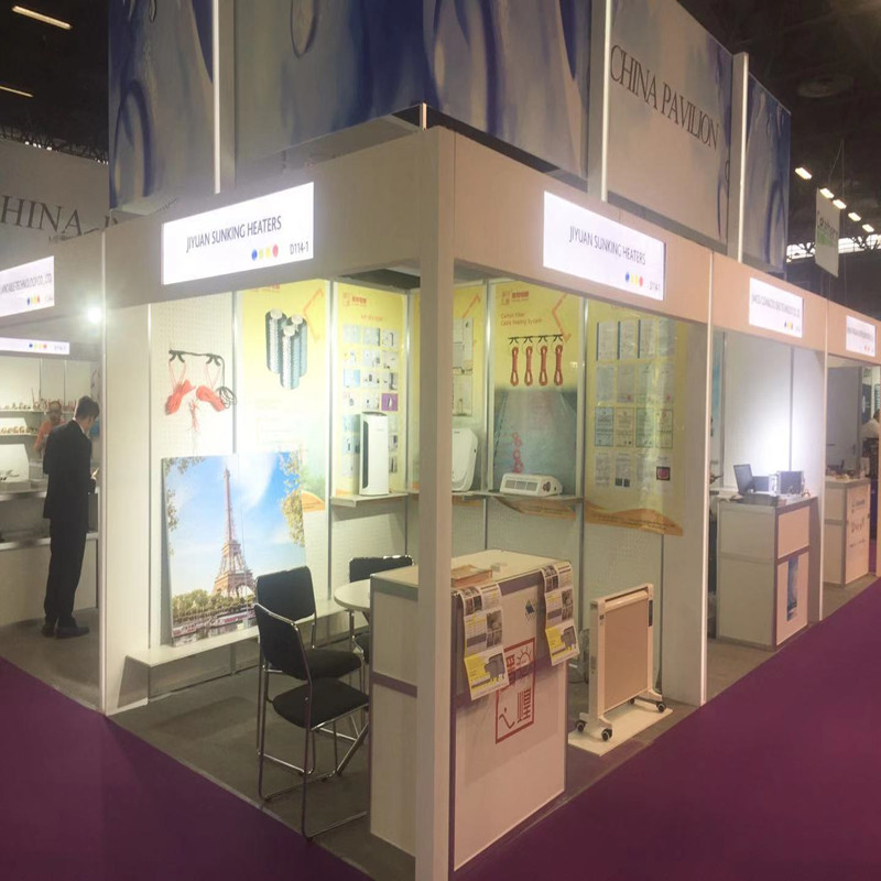 SUNKING Electric Heating company participated in 2019 INTERCLIMA Paris exhibition (Paris Nord Villepinte Exhibition Centre)